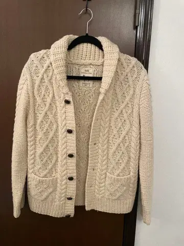 HARE 케이블 니트 가디건