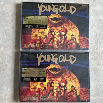 SixTONES YOUNG OLD 2매 세트 Blu-ray DVD 세트