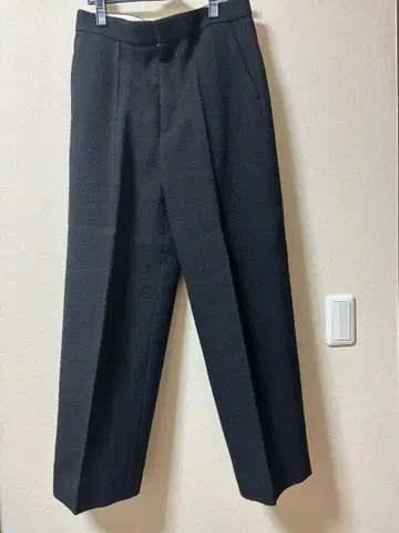 드로어 트위드 팬츠