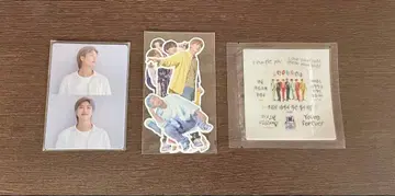 BTS MERCH #03 포토 카드 스티커 미개봉