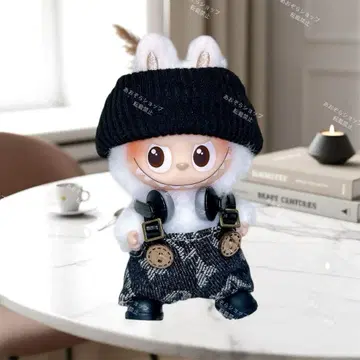 미니 Labubu 러브부 봉제 인형 의류 4세트 봉제 인형 의류 활