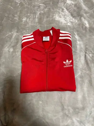 adidas 레드 집업 자켓
