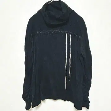 지니 여성용 후드 부착 블랙 후드티 빅 사이즈 LL