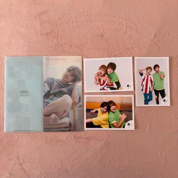 하라 요시타카 티켓 파일 사진 3장 세트