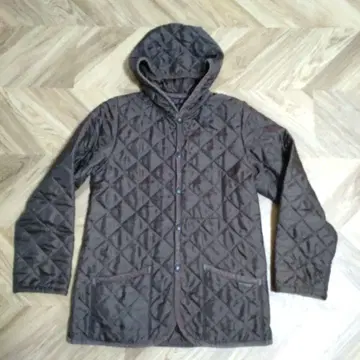 LAVENHAM 브라운 퀼팅 자켓