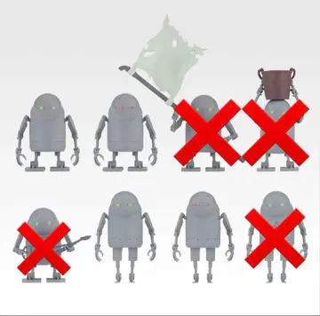 제일복권 니어 오토마타 I상 기계 생명체 컬렉션 피규어 세트