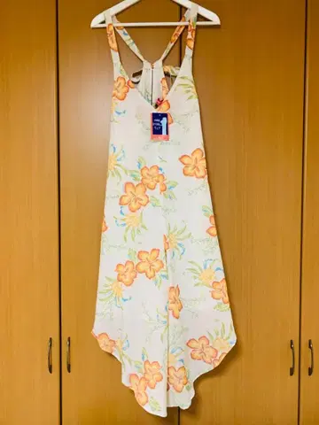 Mango House 살로펫 원피스 하이비스커스 썸머