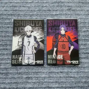 블루 록 Kinko's 금박 엽서 세트 나기 세이시로 미카게 레오