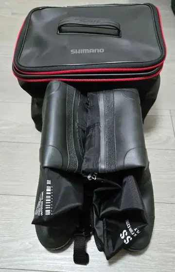 DRESS 힙 웨이더 AIRBORNE 펠트 스파이크 밑창 L 케이스 포함