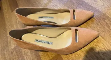 PELLICO 오렌지 베이지 펌프스 36