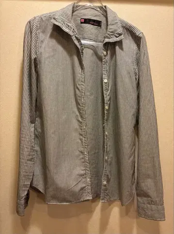 UNITED ARROWS PINK LABEL 스트라이프 긴팔 셔츠