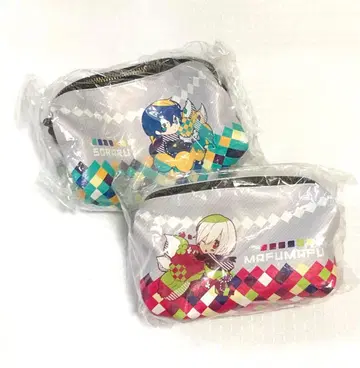 새상품 통신 한정판 소라이로 머플러 소라루 마후마후 파우치