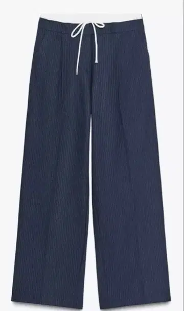 ZARA 와이드 레그 팬츠 더블 허리 밴딩 XS