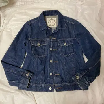 AG by aqua girl 데님 자켓 인디고 블루 M