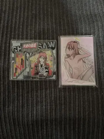 체인소 맨 봉투 컬렉션 아크릴 피규어 컬렉션 천사의 악마