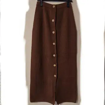 캐시미어 니트 롱 스커트