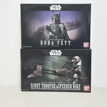STAR WARS 보바 페트 스카우트 트루퍼 & 스피더 바이크