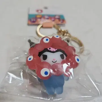 쿠로미 산리오 미야쿠미야쿠 클리어 컬러 마스코트 키링