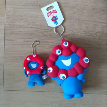 미야쿠미야쿠 봉제 인형 키링 실리콘 파우치