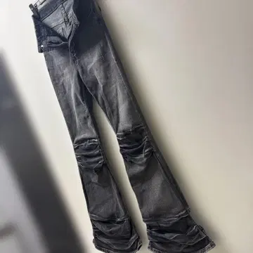 ROMWE 스트레치 플레어 데님 팬츠 y2k