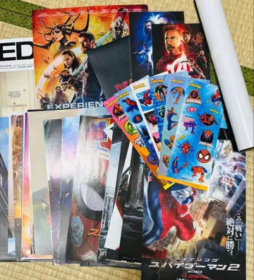 스파이더맨, 어벤져스 등 마블 굿즈 모음