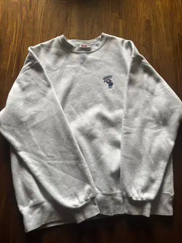 BEN DAVIS 그레이 크루넥 맨투맨