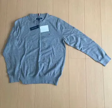 새상품 미사용 TOMMY HILFIGER 니트 M 사이즈 그레이 택 포함
