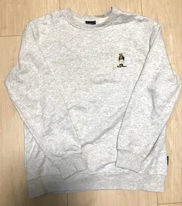 TeddyBear x SHIPS 맨투맨 내추럴 새상품급