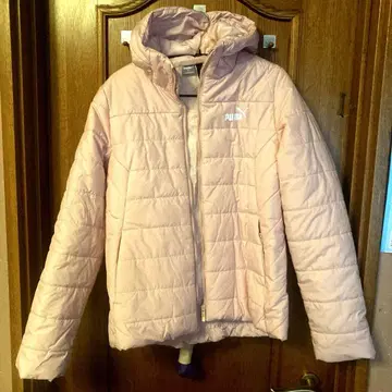 PUMA 경량 고기능 후드 부착 다운 자켓 후드 코트