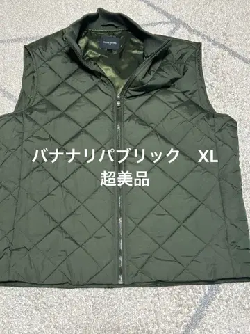 BANANA REPUBLIC 퀼팅 다운 베스트 XL 컨디션 최상