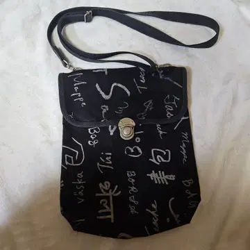 이치자와 신자부로 캔버스 숄더백