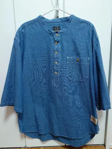 Schott Bros 7부 소매 셔츠