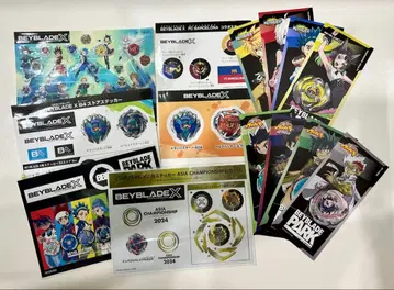베이블레이드X 아시아 챔피언쉽 스티커 묶음 판매