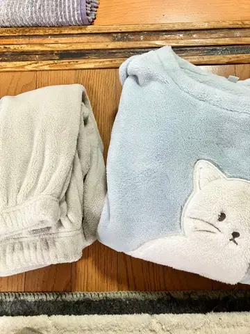 GU 마쉬멜로우 필 풀오버 조거 팬츠 세트 상하의 X L