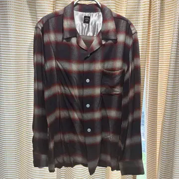 TOWNCRAFT(타운크래프트) 긴팔 레이온 셔츠 옴브레 L 사이즈 복각