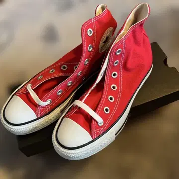 [ 미사용 새상품 ] CONVERSE 올스타 하이 레드 23.5cm