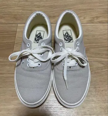 VANS 그레이 스니커즈 여성용 24.5cm