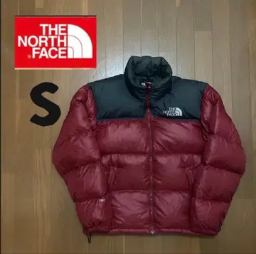 THE NORTH FACE 눕시 S 사이즈 다크 레드