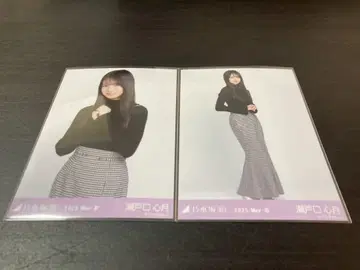 노기자카46 [세토구치 신츠키] 레이어드 상의 브로마이드 중휘