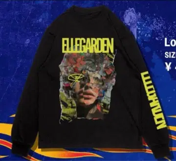 ELLEGARDEN 2024 롱 슬리브 티셔츠 블랙 M