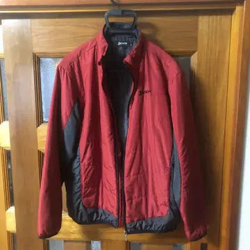 Srixon 패딩 자켓 L 사이즈 레드/그레이