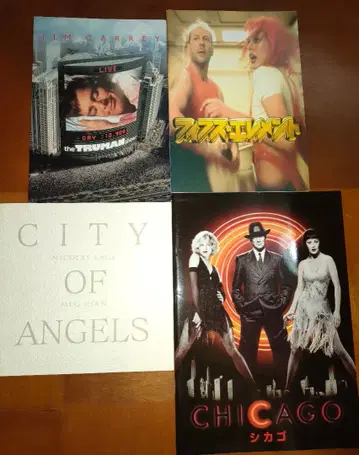 헤이세이 영화 팜플렛 4권 세트 서양화