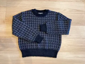 A day in the life 트위드 니트 스웨터