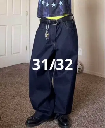 GAP 슈퍼 배기 데님 팬츠 31/32