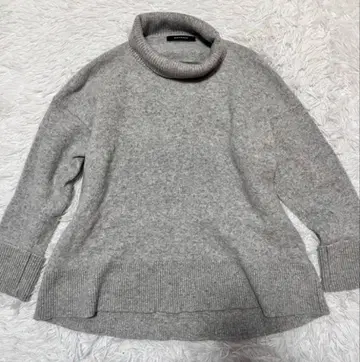 새상품급 MACPHEE 맥피 캐시미어 터틀넥 니트탑