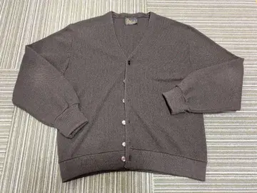 70년대 sJCPenny 짧은 기장 아크릴 가디건