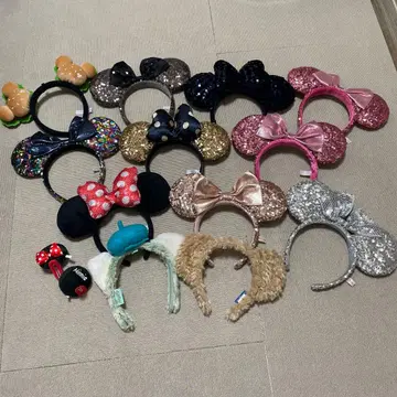 미키 미니풍 머리띠 세트 (복수점)