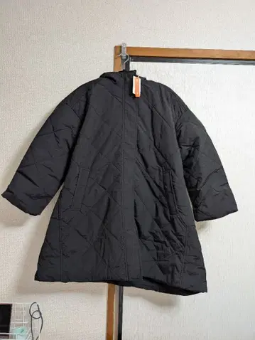 AMERICAN HORIC 퀼팅 코트 M 사이즈 블랙 미사용 새상품
