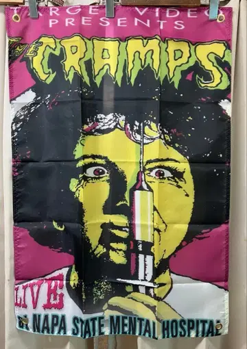 cramps 크스 1/폴리에스테르제 태피스트리/60 x 90 cm