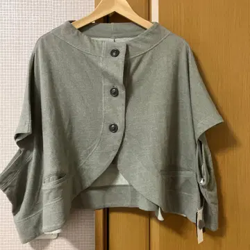 모유루 디자인 셔츠 자켓 판초풍 겉옷 가디건 ARTMIX